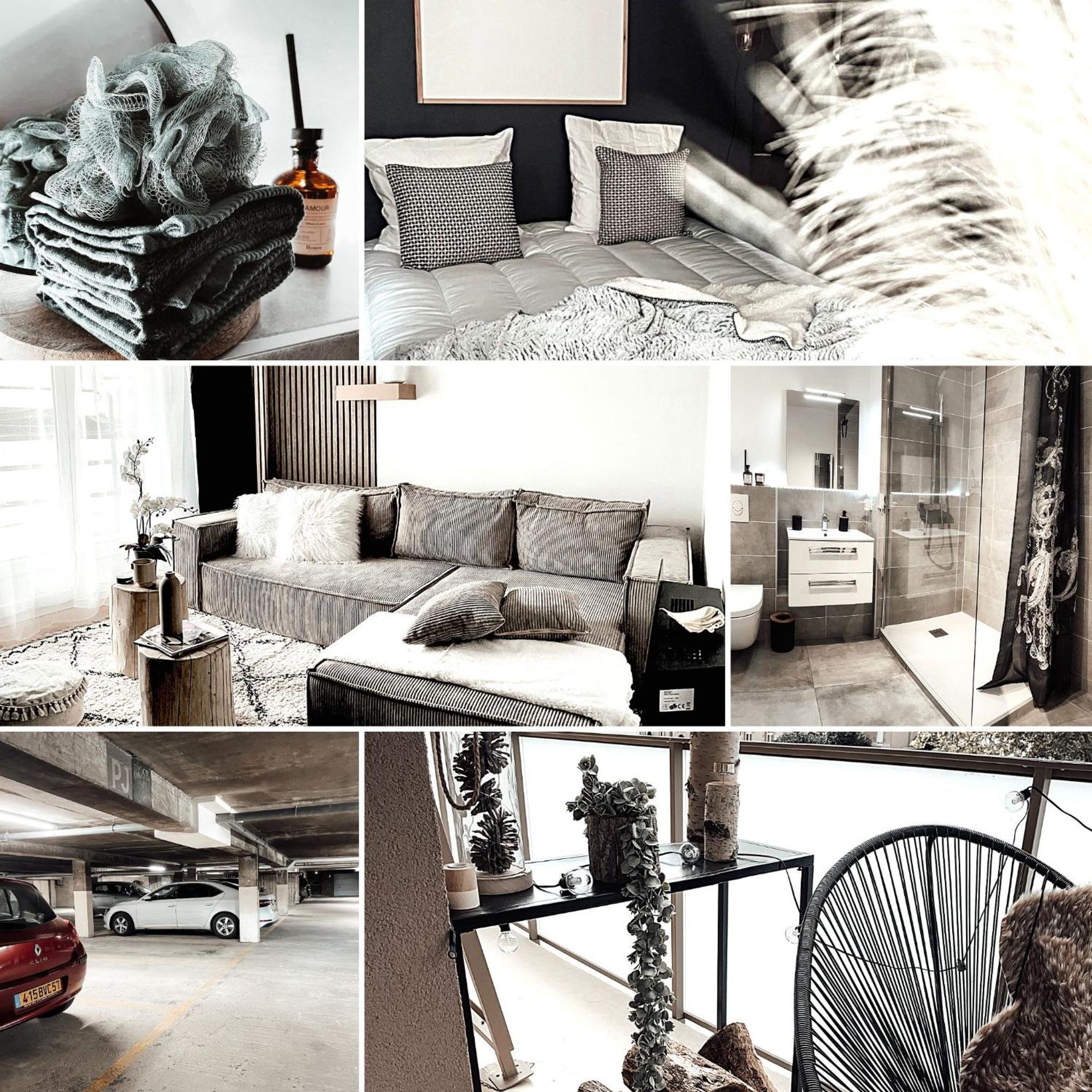 Le Cocon Blanc Metz - T2 - Parking Prive - Balcon - Nouvelle Ville, Gare Экстерьер фото